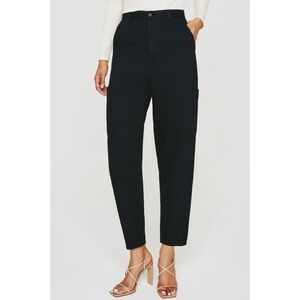 AG Renn Ankle Utility High Rise Barrel Black - Size 28